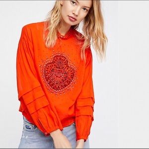 Heart of Gold Free People blouse
